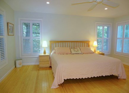 Edgartown Martha's Vineyard vacation rental - Main floor master with king bed, adjacent bath