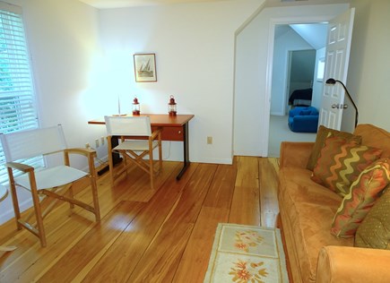 Edgartown Martha's Vineyard vacation rental - Upstairs office area leads to TV room and twin bedroom