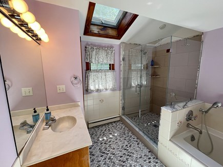 Katama-Edgartown, Katama - Edgartown Martha's Vineyard vacation rental - 1st floor bathroom with separate shower and oversized tub