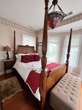 Oak Bluffs Martha's Vineyard vacation rental - The Rose Room is bright with windows on 3 sides,  Ocean View.
