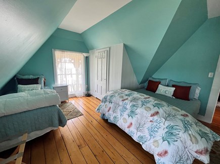 Oak Bluffs Martha's Vineyard vacation rental - 3rd Floor Bedroom with 2 beds