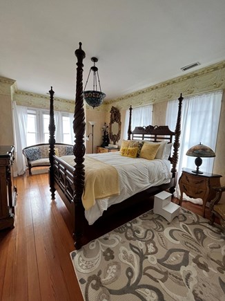 Oak Bluffs Martha's Vineyard vacation rental - “The Yellow Room”. Fab with ocean view and attached bath