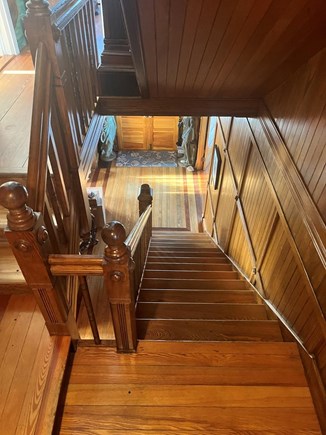 Oak Bluffs Martha's Vineyard vacation rental - Front door from the 2nd floor landing.