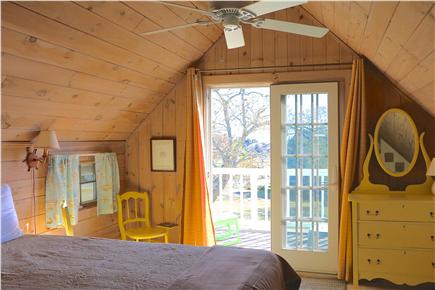 Oak Bluffs Martha's Vineyard vacation rental - Front Bed room out to water view Balcony with sitting area