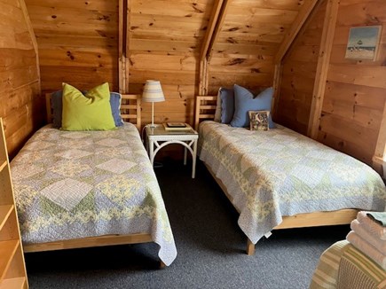 Edgartown Martha's Vineyard vacation rental - Bunkhouse: BR #4 w 3 twin beds