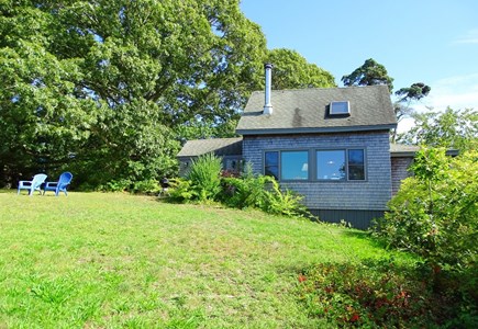 Vineyard Haven Martha's Vineyard vacation rental - Cottage sits on a beautiful meadow facing the lagoon
