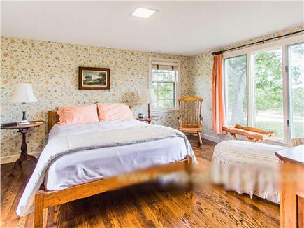 West Tisbury Martha's Vineyard vacation rental - Airy and tranquil downstairs master bedroom