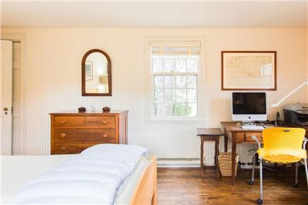 West Tisbury Martha's Vineyard vacation rental - Downstairs twin beds and home office