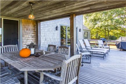 West Tisbury Martha's Vineyard vacation rental - Lower and upper decks perfect for sunbathing and entertaining