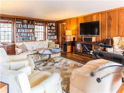 West Tisbury Martha's Vineyard vacation rental - HDTV and 5.1 channel sound ideal for movies, sports and music