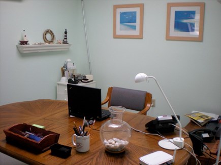 Edgartown Martha's Vineyard vacation rental - Skylit home office with printer, fax, scanner and wifi.