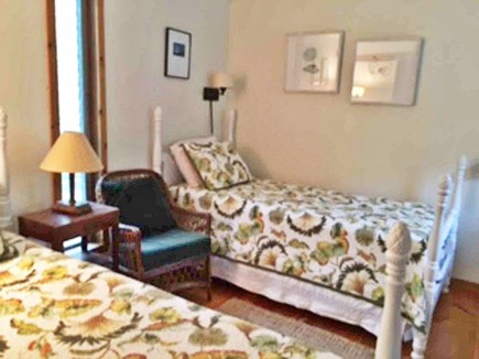 West Tisbury Martha's Vineyard vacation rental - Twin bedroom 2, has own sink, closet and bureau