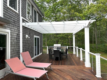 Oak Bluffs Martha's Vineyard vacation rental - Dining for eight and plenty of space to enjoy nature