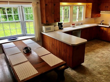 Katama-Edgartown, Edgartown Martha's Vineyard vacation rental - Kitchen, seating for 8-10