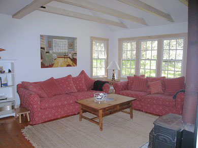 Madaket Nantucket vacation rental - Living Room