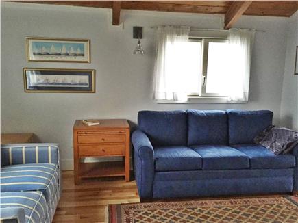 Madaket Nantucket vacation rental - Third bedroom with pull out queen sofa and  private bathroom