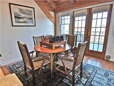 Siasconset Nantucket vacation rental - 2nd floor game room with non electronic games and puzzles.