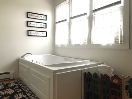 Madaket, Nantucket Nantucket vacation rental - Master bathroom with separate shower and tub.