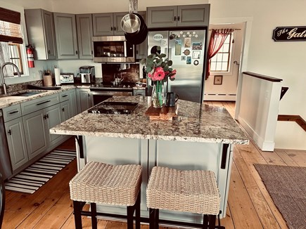 Madaket, Nantucket Nantucket vacation rental - 2nd floor newly renovated kitchen.