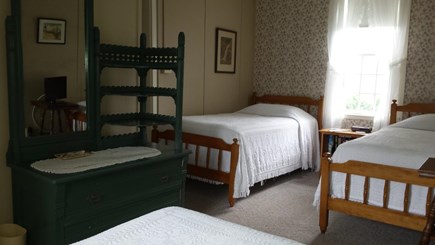 Nantucket town Nantucket vacation rental - Second Floor Bdrm with 3 Single Beds. Tiny Single Bdrm Adjacent.