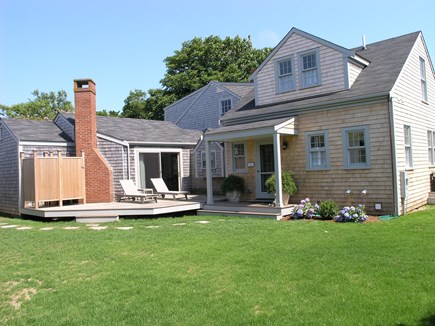 Nantucket town, Cliff area, Nantucket Nantucket vacation rental - Back yard & deck