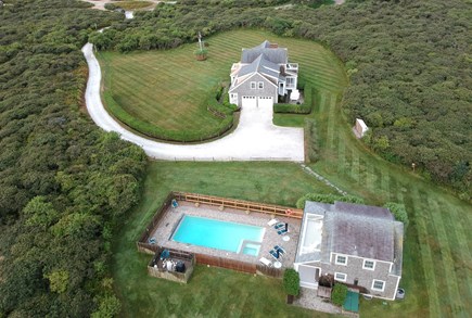 Tom Nevers, Siasconet Nantucket vacation rental - Aerial view of property