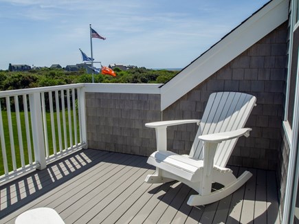 Tom Nevers, Siasconet Nantucket vacation rental - Second floor deck view