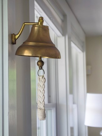 Tom Nevers, Siasconet Nantucket vacation rental - Guest house brass bell