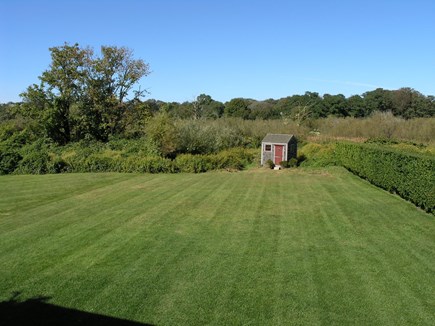 Nantucket town Nantucket vacation rental - Large back yard