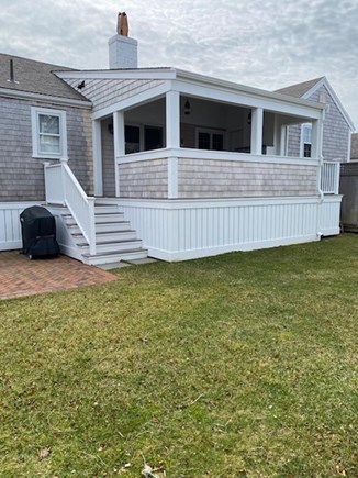 Brant Point Nantucket vacation rental - Back yard & Porch