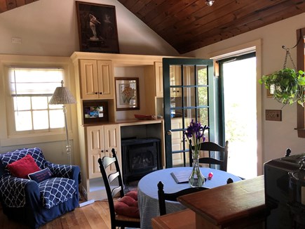 Tom Nevers East Nantucket vacation rental - Main room with cathedral ceilings and seating for 4