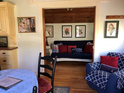 Tom Nevers East Nantucket vacation rental - Main room with cathedral ceilings and seating for 4