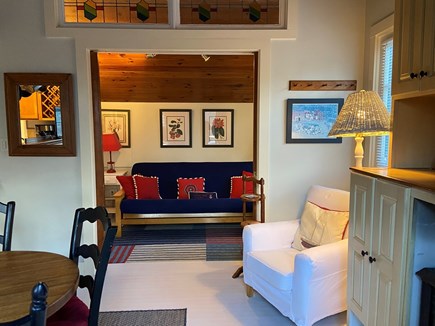Tom Nevers East Nantucket vacation rental - Main room with cathedral ceilings and seating for 4