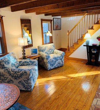 Tom Nevers East Nantucket vacation rental - Downstairs with view of staircase leading to 2nd floor