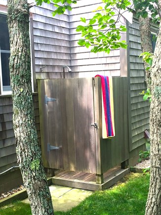 Tom Nevers East Nantucket vacation rental - Enclosed outdoor shower with hot and cold water. So refreshing!