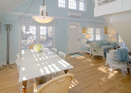 Nantucket Town Nantucket vacation rental - Spacious dining area opens to living room
