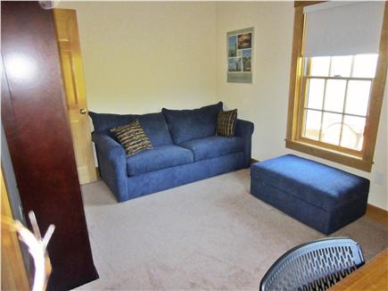 Nantucket town, Nantucket Nantucket vacation rental - Den and pull out couch.   Room has a closet, dresser, desk & TV