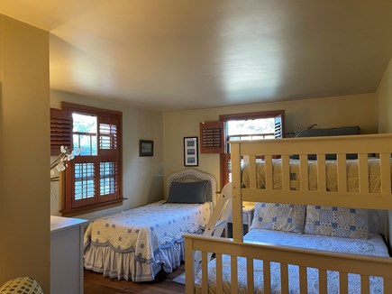 Mid-island Nantucket vacation rental - Bunk room sleeps 4 w/double bed on bottom  Bunk is CPSC compliant