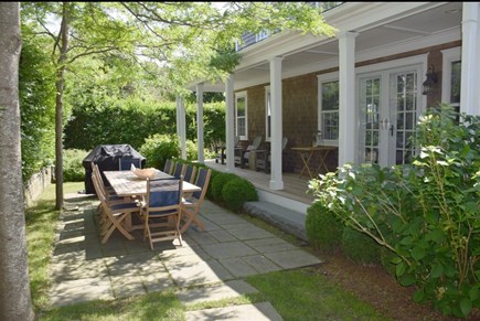 Nantucket town, Nantucket Nantucket vacation rental - Back patio