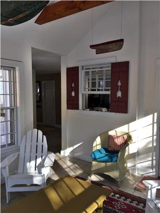 Mid-island, Naushop Nantucket vacation rental - Sun Room