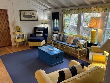 Dionis, Cliff Beach Nantucket vacation rental - Main living room.