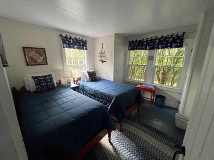 Dionis, Cliff Beach Nantucket vacation rental - Secluded sailboat room with two twin beds.