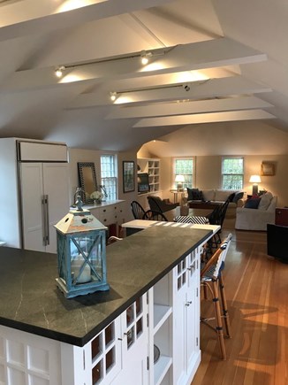Nantucket town Nantucket vacation rental - View of kitchen, dining & family room