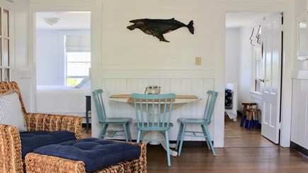 Siasconset Nantucket vacation rental - Dining Table Seating