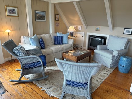 Tom Nevers East Nantucket vacation rental - Living room with cable tv; bright, airy space.