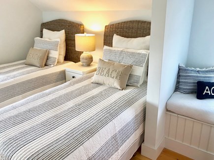 Nantucket town, West of town Nantucket vacation rental - One of two twin bedrooms upstairs