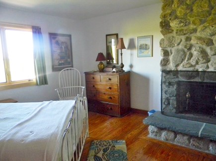 Cisco - Miacomet, Nantucket Nantucket vacation rental - Queen size bed with fireplace on 1st floor