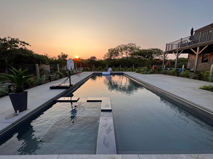 Tom Nevers, Nantucket Nantucket vacation rental - New 40' pool with built in spa & sun shelf