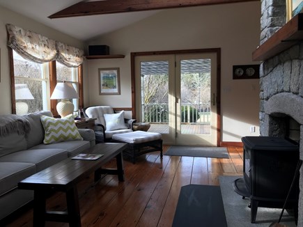 Nantucket Surfside Nantucket vacation rental - Living room - looking out toward deck