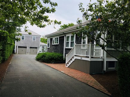 Nantucket Town, Orange Street Nantucket vacation rental - View of Large driveway and front entrance